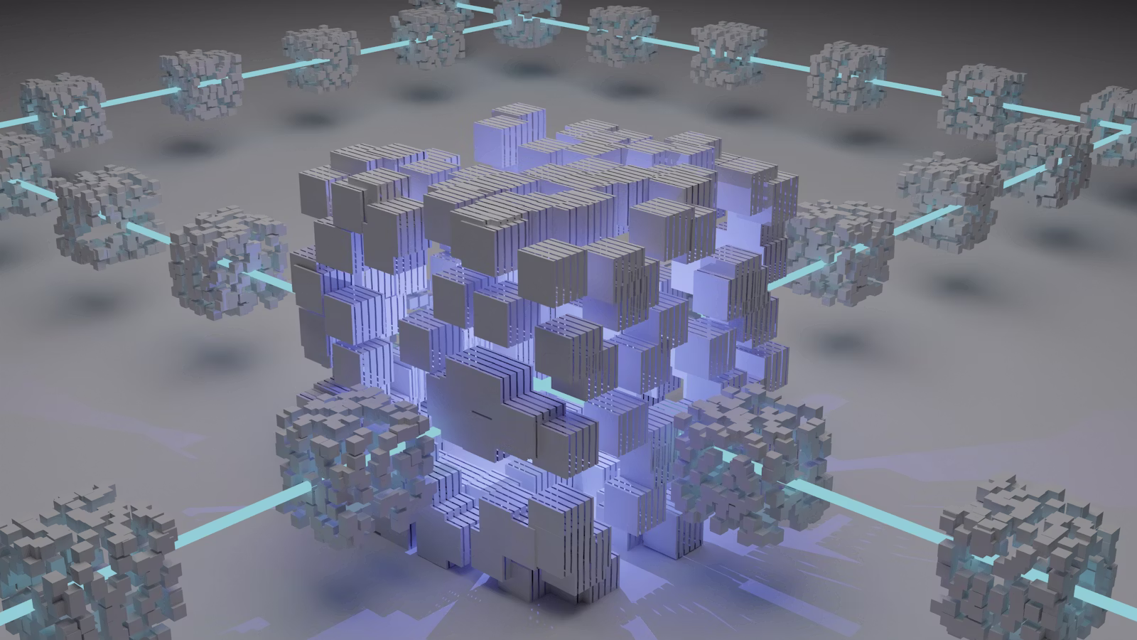 Blockchain network and distributed digital technology
